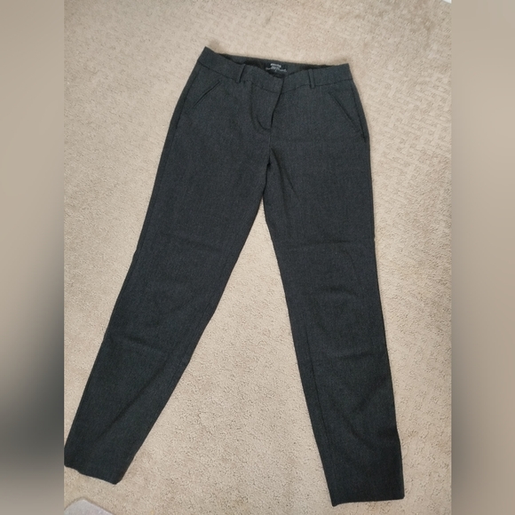 RW&CO. Charcoal Dress Pants, Ankle Slim - Picture 1 of 4